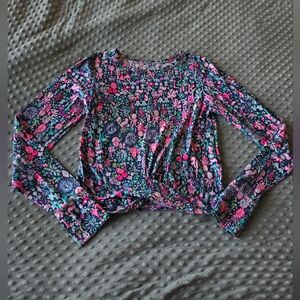 Lilly Pulitzer Luxletic Oden Long-sleeved Top Size Small